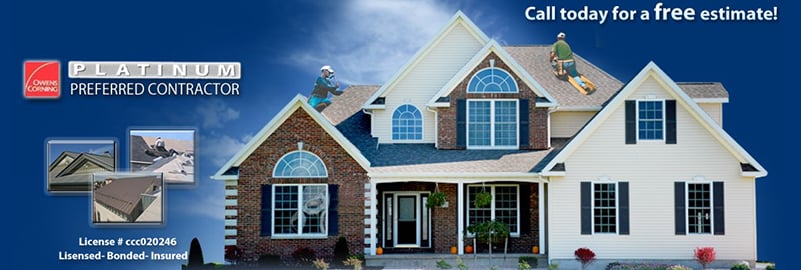 Slide of Dean Roofing Company