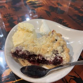 Old Corral Steakhouse - Mountain Berry Pie !!! - Steakhouses Near Me - Centennial, Wyoming