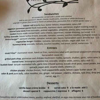Chef's Bistro - Lunch menu - American Near Me - North Conway, New Hampshire Chef's Bistro - Lunch menu - American Near Me - North Conway, New Hampshire