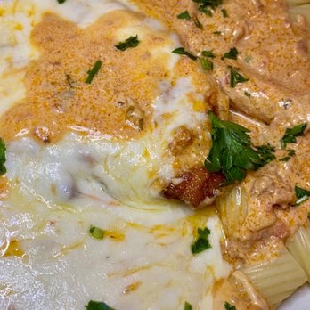Barge Inn - Chicken Parmesan in vodka sauce - Italian Near Me - Jersey City, New Jersey Barge Inn - Chicken Parmesan in vodka sauce - Italian Near Me - Jersey City, New Jersey