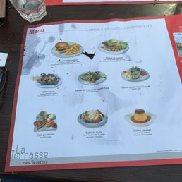 Limited menu