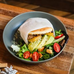 Caribbean Arepa Shredded Beef