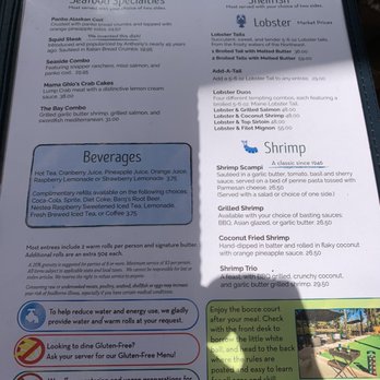Anthony's Fish Grotto - Lunch menu - Seafood Near Me - La Mesa, California Anthony's Fish Grotto - Lunch menu - Seafood Near Me - La Mesa, California