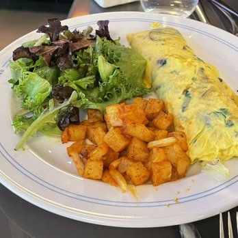 Mark's Off Madison - Chanterelle and spinach omelette. This was just okay and those were almost certainly not chanterelles. Not inexpensive, either. - Breakfast & Brunch Near Me - New York, New York Mark's Off Madison - Chanterelle and spinach omelette. This was just okay and those were almost certainly not chanterelles. Not inexpensive, either. - Breakfast & Brunch Near Me - New York, New York