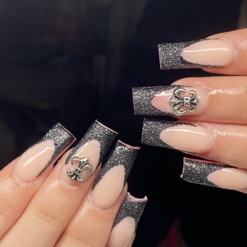 Nails by Areli - Black sugar set - Nail Technicians Near Me - Vacaville, California Nails by Areli - Black sugar set - Nail Technicians Near Me - Vacaville, California