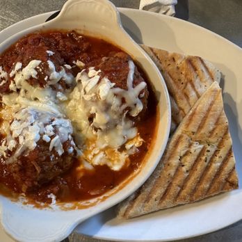 Olivella's Pizza and Wine - Meatballs with House-Made Mozzarella - Pizza Near Me - Dallas, Texas Olivella's Pizza and Wine - Meatballs with House-Made Mozzarella - Pizza Near Me - Dallas, Texas