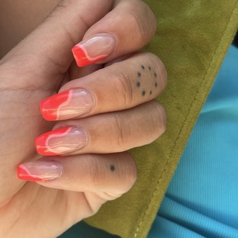 Sunset Nails - Acrylic fill and design - Nail Salons Near Me - San Francisco, California Sunset Nails - Acrylic fill and design - Nail Salons Near Me - San Francisco, California