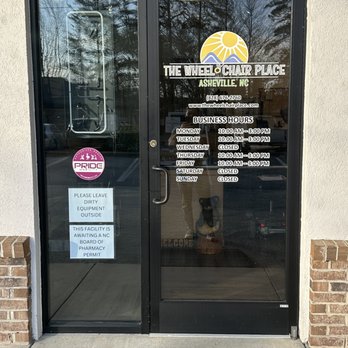 The Wheelchair Place - Signage and Hours of Operation - Medical Supplies Near Me - Arden, North Carolina The Wheelchair Place - Signage and Hours of Operation - Medical Supplies Near Me - Arden, North Carolina
