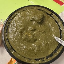 Saag paneer $16