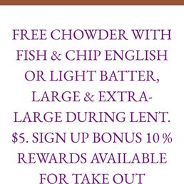 Free chowder Free chowder