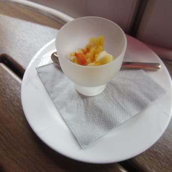 Cathay Pacific - amuse bouche of chilled lobster/egg - Airlines Near Me - San Francisco, California Cathay Pacific - amuse bouche of chilled lobster/egg - Airlines Near Me - San Francisco, California