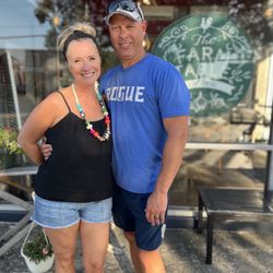 The Farm Table On 62 - The owners of The Farm Table, Robyn and Chris.