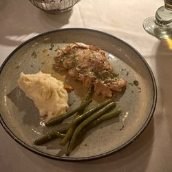 Le Bistro Restaurant - Crab stuffed mahi mahi