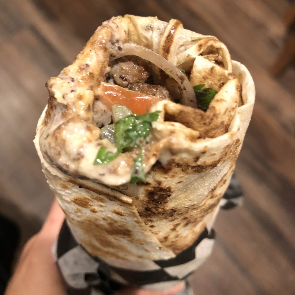 Global Bistro - Beef Shawarma - Middle Eastern Near Me - Fairfax, Virginia