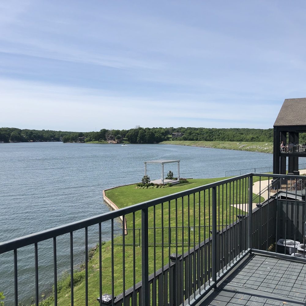 Lakepoint - View from tasting room patio - New American Near Me - Bella Vista, Arkansas Lakepoint - View from tasting room patio - New American Near Me - Bella Vista, Arkansas