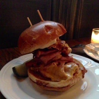 Au Cheval - Fried house-made bologna sandwich ($10.95) - Bars Near Me - Chicago, Illinois Au Cheval - Fried house-made bologna sandwich ($10.95) - Bars Near Me - Chicago, Illinois
