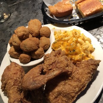 Sandra's Next Generation - No regrets about my dinner choice - even though everything is the same color! - Soul Food Near Me - New Haven, Connecticut
