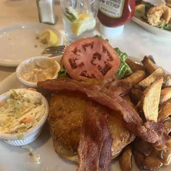 The Bowery Dugout - Crab cake sandwich - Seafood Near Me - Kingston, New York The Bowery Dugout - Crab cake sandwich - Seafood Near Me - Kingston, New York
