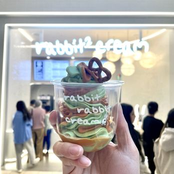 Rabbit Rabbit Cream - Match and Thai Tea Swirl - Ice Cream & Frozen Yogurt Near Me - Santa Clara, California Rabbit Rabbit Cream - Match and Thai Tea Swirl - Ice Cream & Frozen Yogurt Near Me - Santa Clara, California