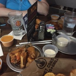 a table full of food