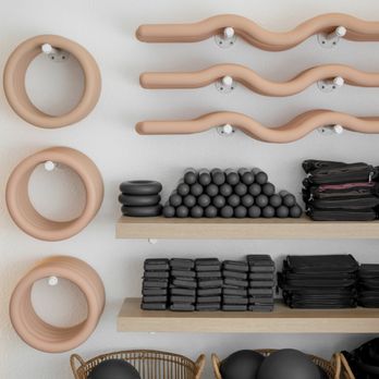 The Body Collective - Bala Equipment wall - Pilates Near Me - Costa Mesa, California The Body Collective - Bala Equipment wall - Pilates Near Me - Costa Mesa, California