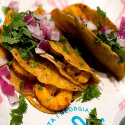 Shrimp Birria Tacos