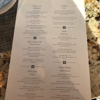 VASO - Food menu. Not really impressed. Just ordered drinks - Cocktail Bars Near Me - Dublin, Ohio VASO - Food menu. Not really impressed. Just ordered drinks - Cocktail Bars Near Me - Dublin, Ohio