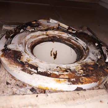 Stephen Seibert Plumbing - A broken toilet flange leads to an unstable situation potential damage to your home. - Plumbing Near Me Stephen Seibert Plumbing - A broken toilet flange leads to an unstable situation potential damage to your home. - Plumbing Near Me