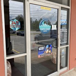 North Coast Games - Front door of store
