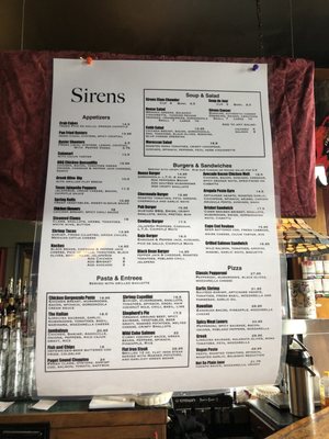 Menu photo 5 Sirens Port Townsend, WA Menu photo 5 Sirens Port Townsend, WA