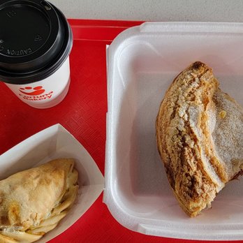 Fortuna Bakery - COFFEE ,  CHICKEN EMPANADA, & PANOLETA GUAVA AND CHEESE. - Bakeries Near Me - Kissimmee, Florida