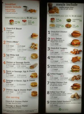 Menu photo 2 Chick-fil-A Lithonia, GA Menu photo 2 Chick-fil-A Lithonia, GA