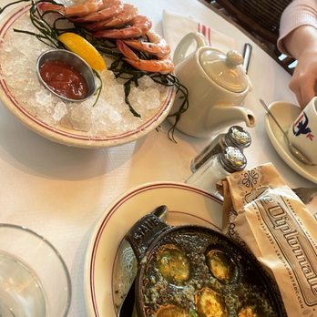 Le Diplomate - Shrimp and escargot - Brasseries Near Me - Washington, DC, District of Columbia