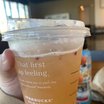 Starbucks - My green tea with dragonfruit in it? - Coffee & Tea Near Me - Rancho Cordova, California Starbucks - My green tea with dragonfruit in it? - Coffee & Tea Near Me - Rancho Cordova, California