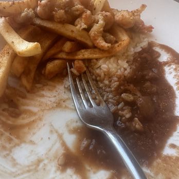 Charlie's Creole Kitchen - 1/2 Crawfish Etouffee and 1/2 Fried Crawfish Tails - Cajun/Creole Near Me - Dallas, Texas