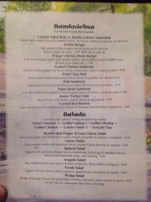 Menu photo 3 Wimpy's Cape Cod Osterville, MA Menu photo 3 Wimpy's Cape Cod Osterville, MA