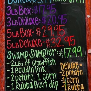 Rubba Boot Crawfish - Cajun/Creole Near Me - Shreveport, Louisiana