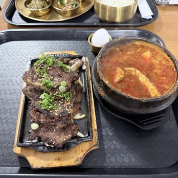 MUKJA-GO - LA kalbi and beef tofu soup - Korean Near Me - Las Vegas, Nevada