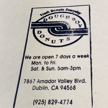 Dough Boy's Donuts - Donuts Near Me - Dublin, California Dough Boy's Donuts - Donuts Near Me - Dublin, California