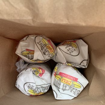 Beach Hut Deli - Wrapped, bagged and ready for our hike. - Delis Near Me - Los Osos, California