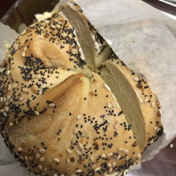 Bagel Factory Cafe - Egg salad on an everything bagel - Bagels Near Me - Matawan, New Jersey Bagel Factory Cafe - Egg salad on an everything bagel - Bagels Near Me - Matawan, New Jersey