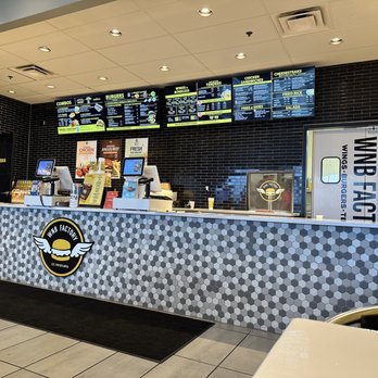 WNB Factory - the front counter of the restaurant - Chicken Wings Near Me - Mason, Ohio