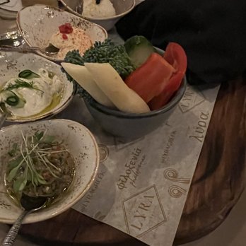 LÝRA - Breads and spread - Greek Near Me - Chicago, Illinois