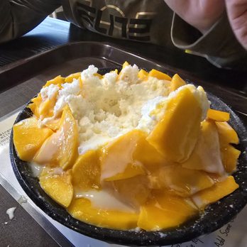 Snow Bowl - Mango Bingsoo*~ - Shaved Ice Near Me - San Ramon, California Snow Bowl - Mango Bingsoo*~ - Shaved Ice Near Me - San Ramon, California