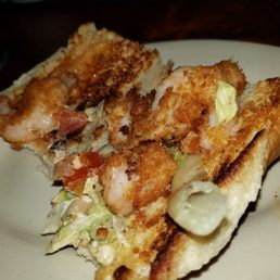 Shrimp po boy Shrimp po boy