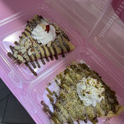 P.S. I Crepe You - Galleria  - A & J crepe, Dubai chocolate crepe