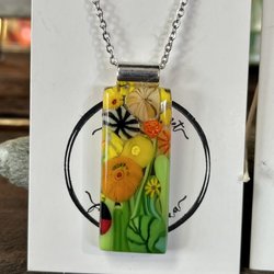 Northern Whimsy Studios - Fused glass pendant