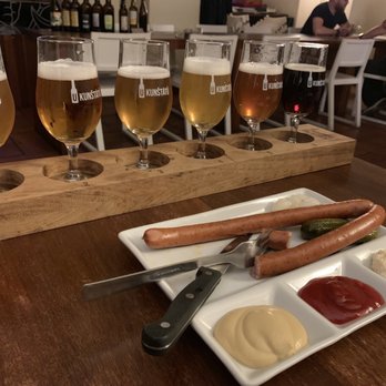 U Kunštátů - Beer tasting selection and traditional sausage with condiments - Beer Bar Near Me - Prague, Puerto Rico U Kunštátů - Beer tasting selection and traditional sausage with condiments - Beer Bar Near Me - Prague, Puerto Rico