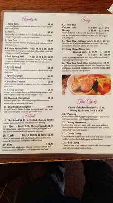 Menu photo 8 Thai Orchid Mission, KS