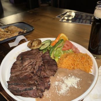Brujos Brewing - Carne Asada plate (Valentine's Day menu) - Breweries Near Me - Portland, Oregon Brujos Brewing - Carne Asada plate (Valentine's Day menu) - Breweries Near Me - Portland, Oregon